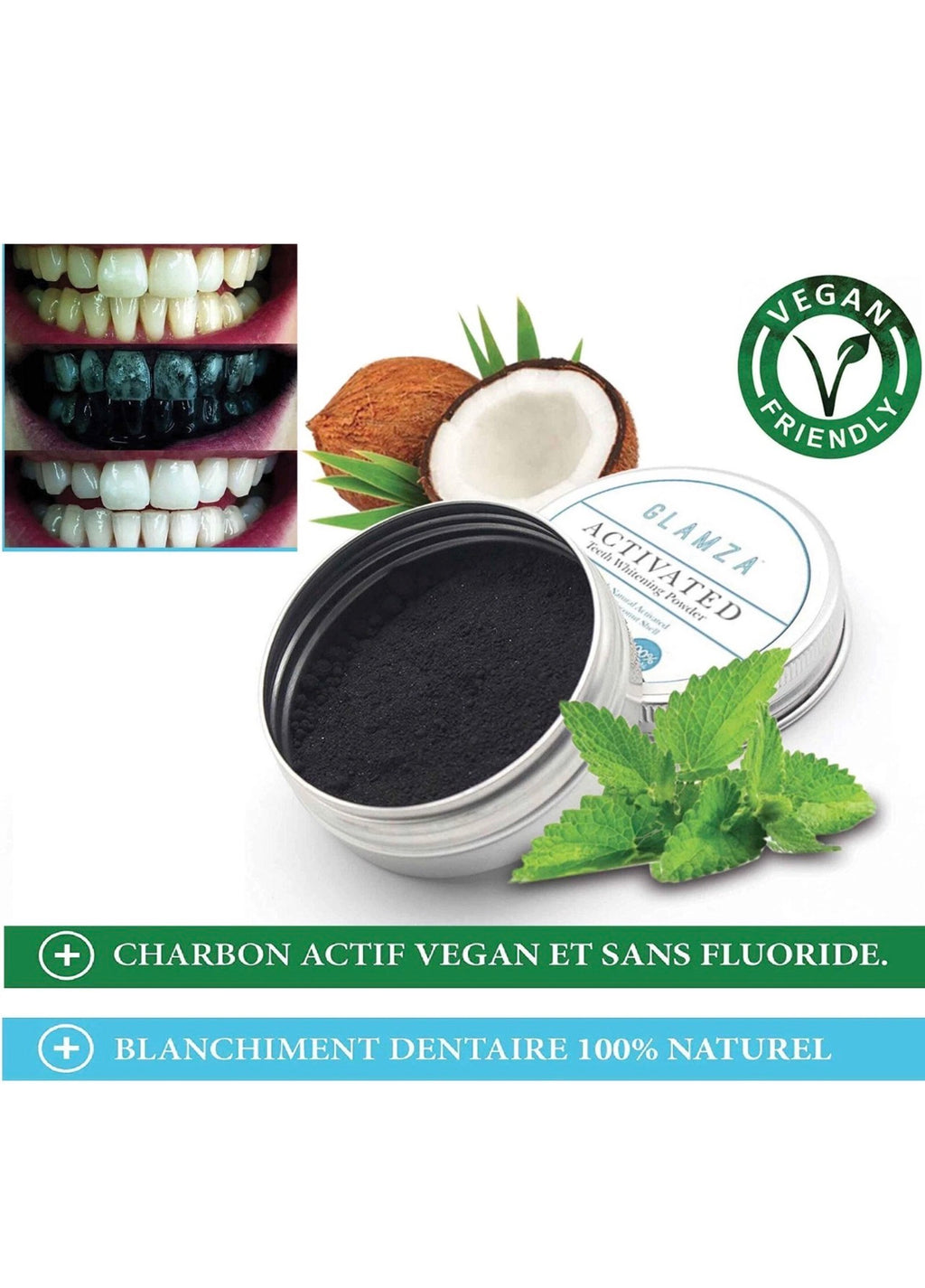 Charcoal toothpaste