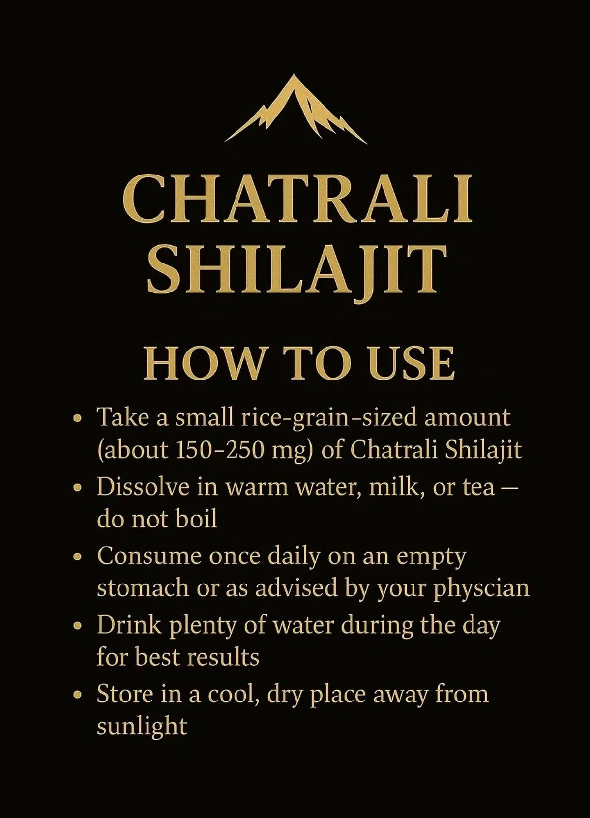 Shilajit