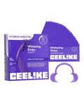 CEELIKE Purple Teeth Whitening Strips, PAP + nHAP, 42 strips (21 Treatment)