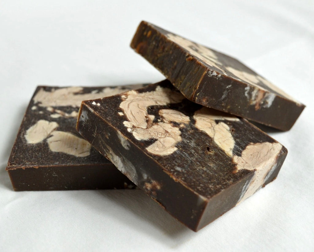 Handmade Organic  ingredients Natural Vanilla Cocoa Soap shea butter coconut oil