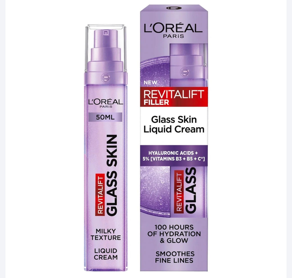 L'Oreal Paris Revitalift Filler Glass Skin Liquid Face Cream