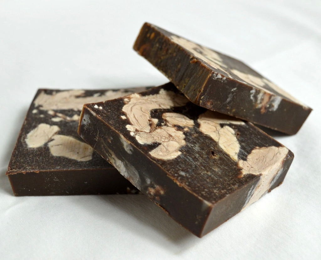 Handmade Organic  ingredients Natural Vanilla Cocoa Soap shea butter coconut oil