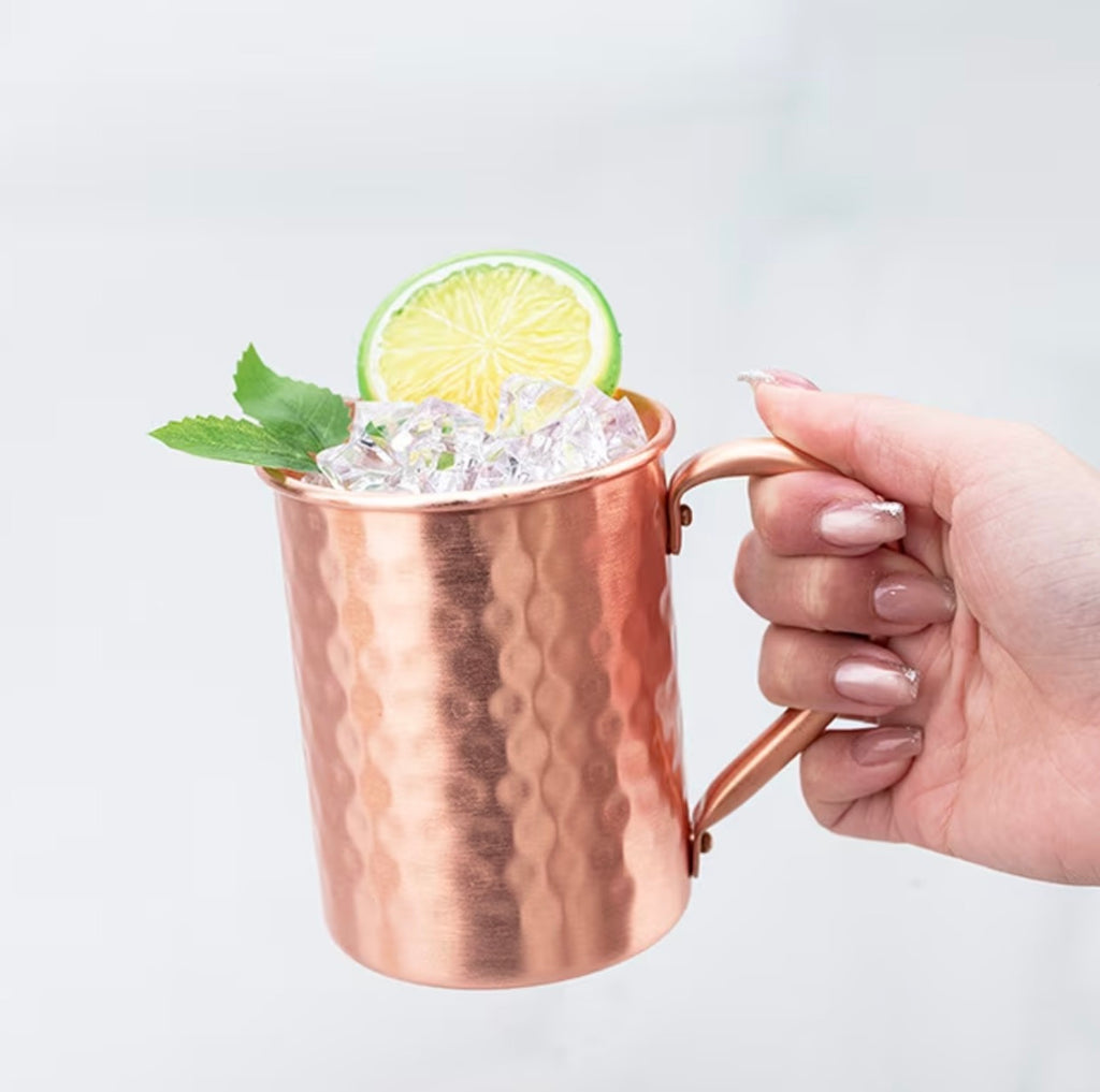 Copper cup x4