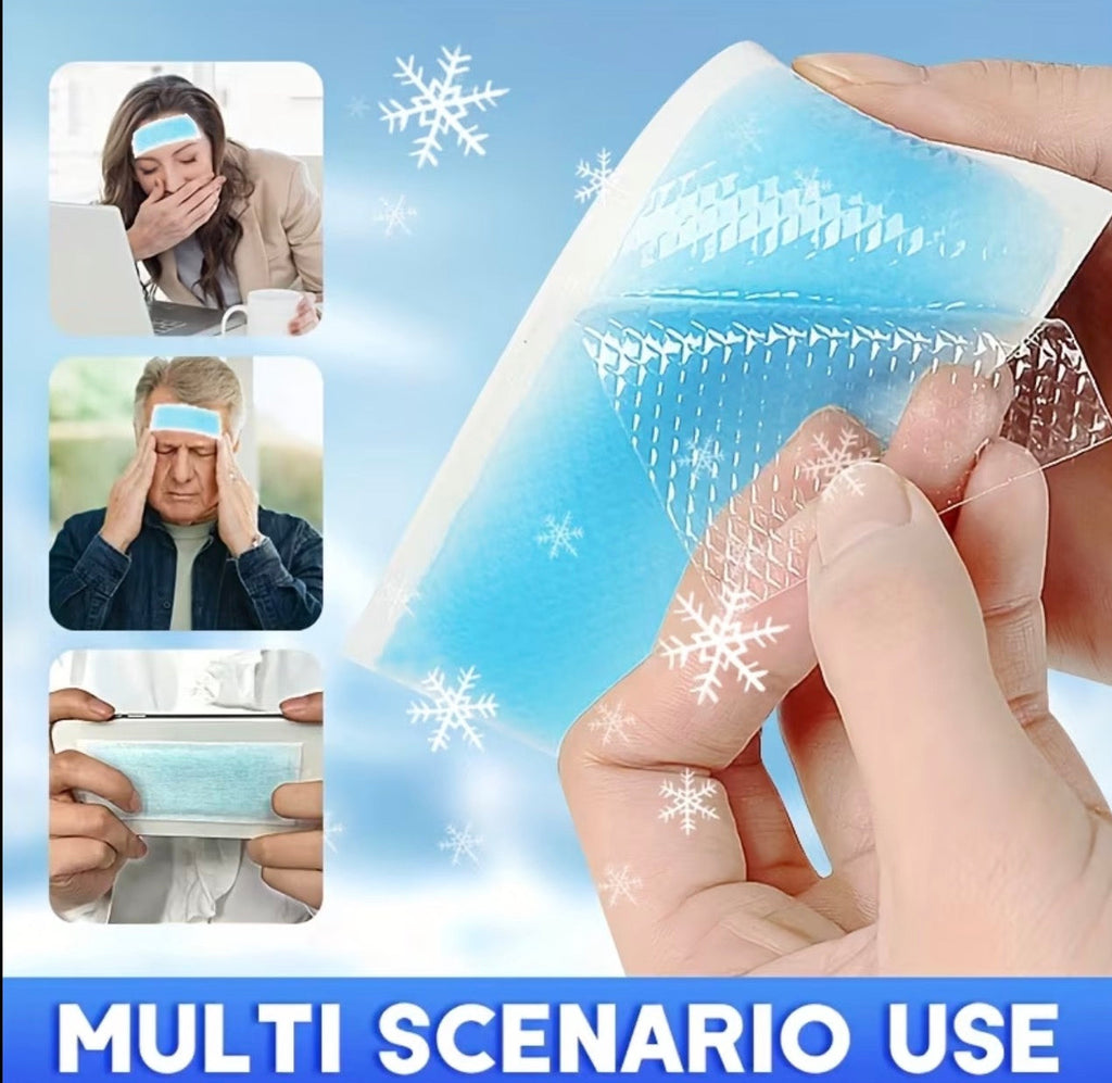Cooling head pads