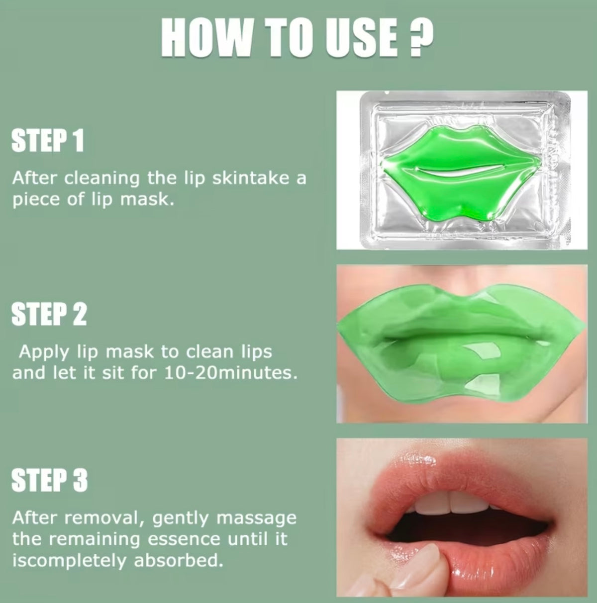 Aloe Vera lip mask