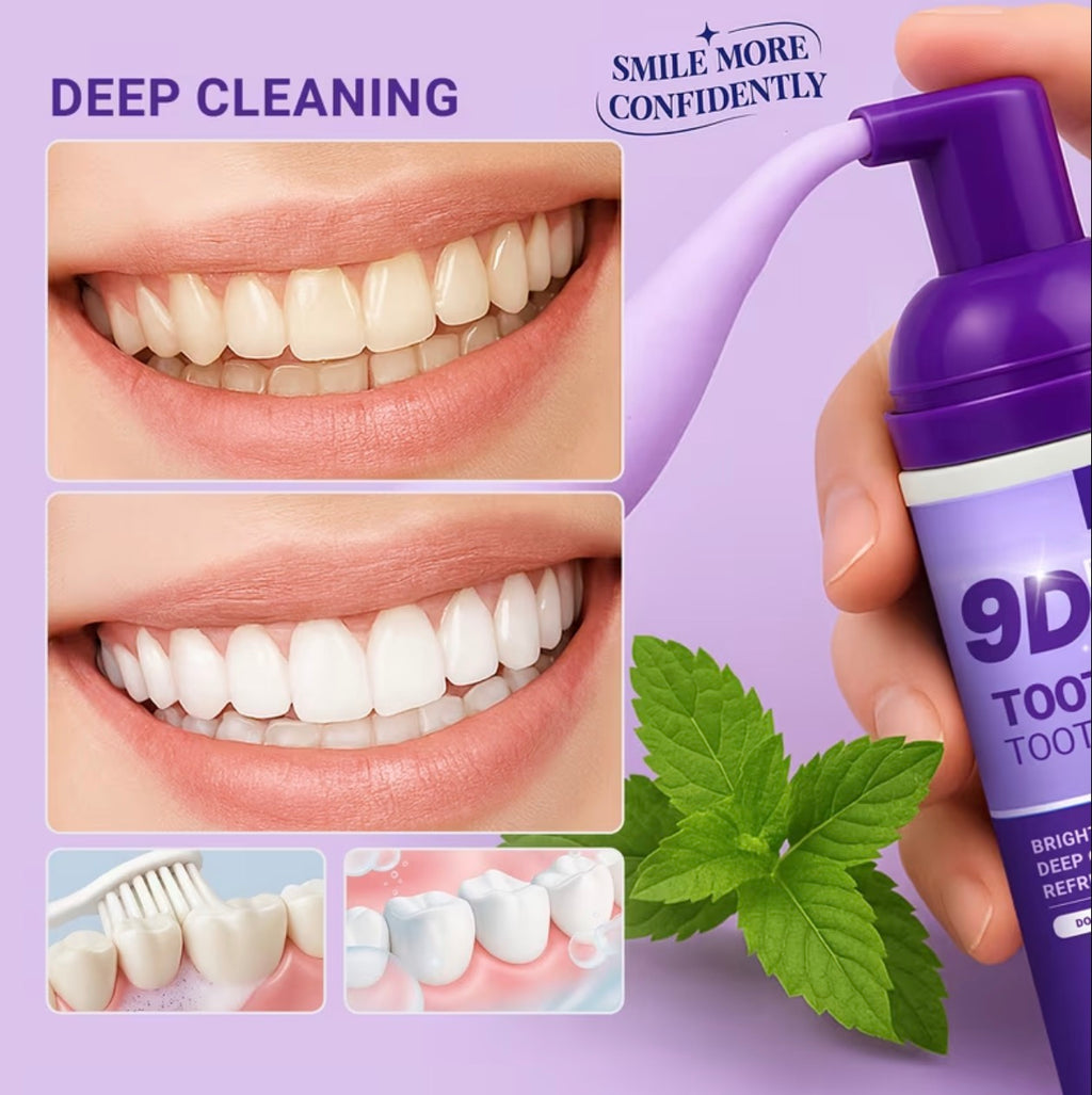 Purple toothpaste