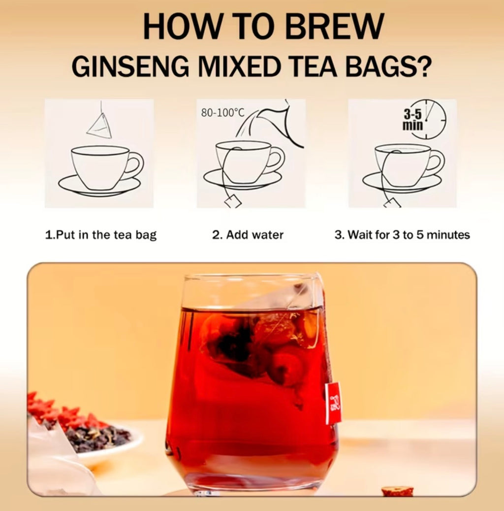 Ginseng tea