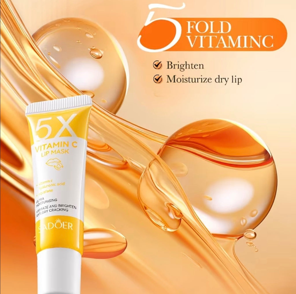 Vitamin,C lip mask