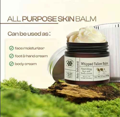 Beef tallow moisturizer