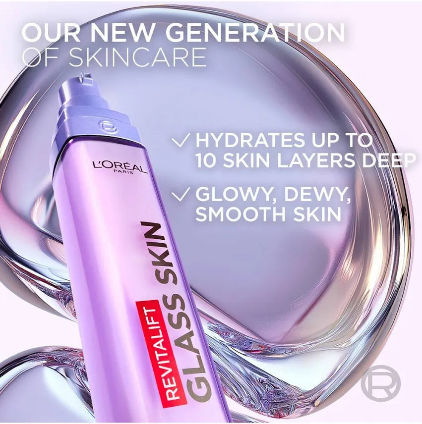 L'Oreal Paris Revitalift Filler Glass Skin Liquid Face Cream