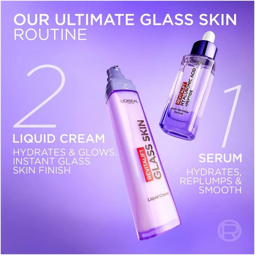 L'Oreal Paris Revitalift Filler Glass Skin Liquid Face Cream