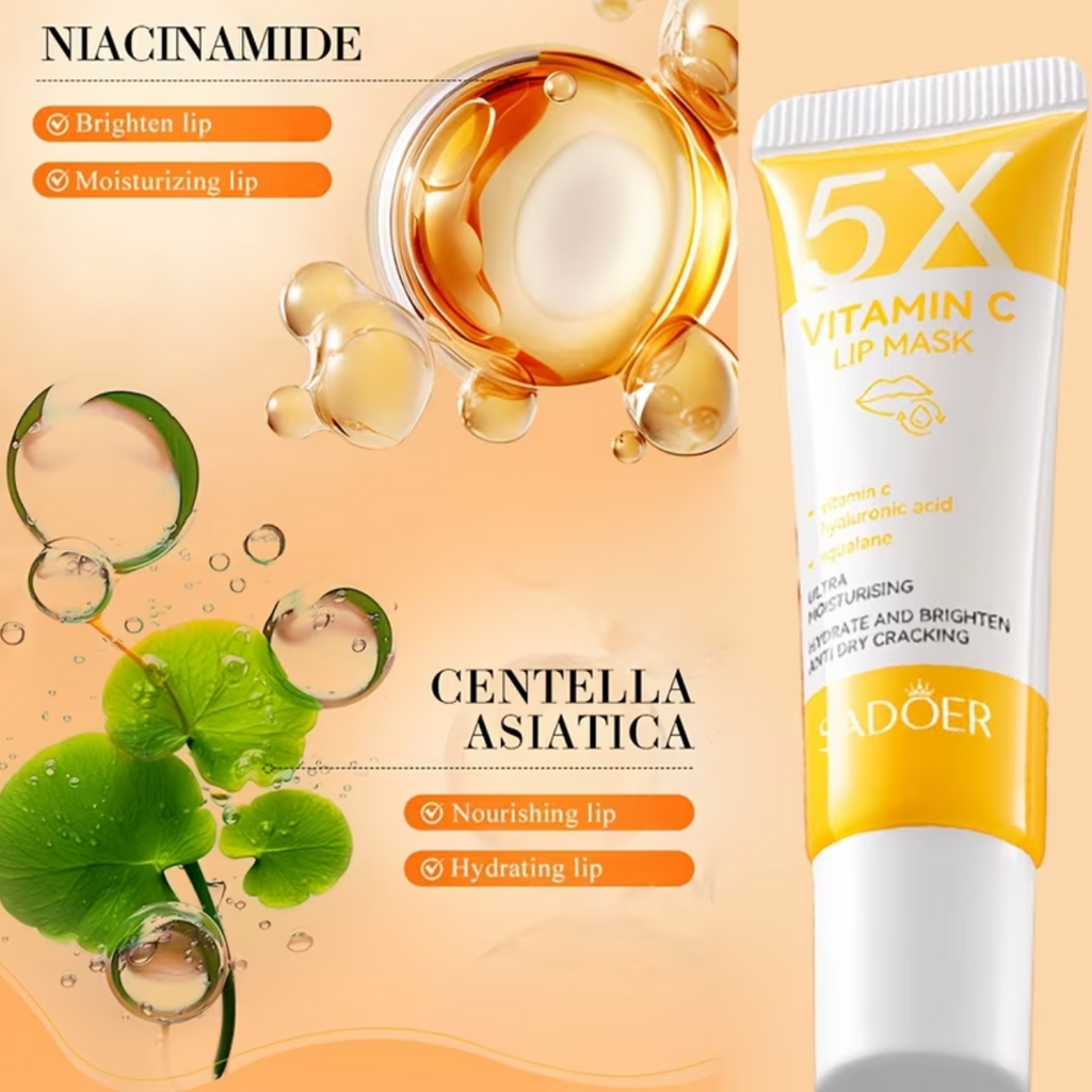 Vitamin,C lip mask